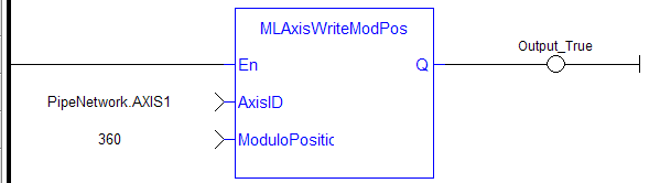 MLAxisWriteModPos: LD example